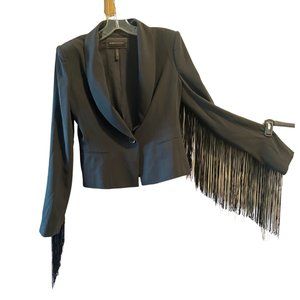 Incredible BCBG Fringe Blazer